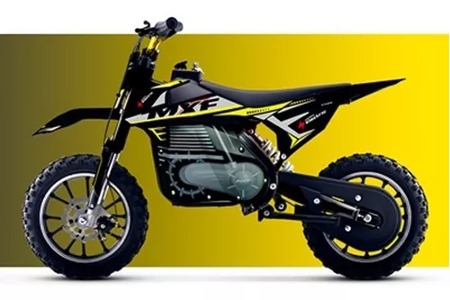 Moto criança eletrica Moto Cross 36V 800W Vermelha