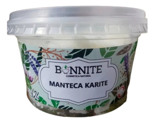 Manteca De Karite Pura, 100 Gramos Bonnite 