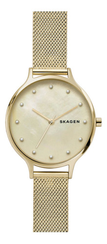 Reloj Para Unisex Skagen Skw2774 Dorado