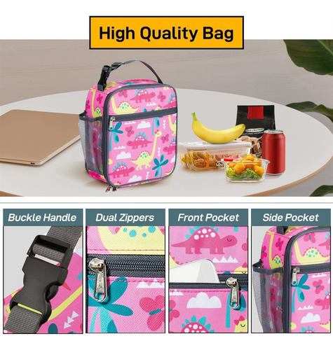 Loncheras Para Niños Reutilizables Aisladas Loncheras