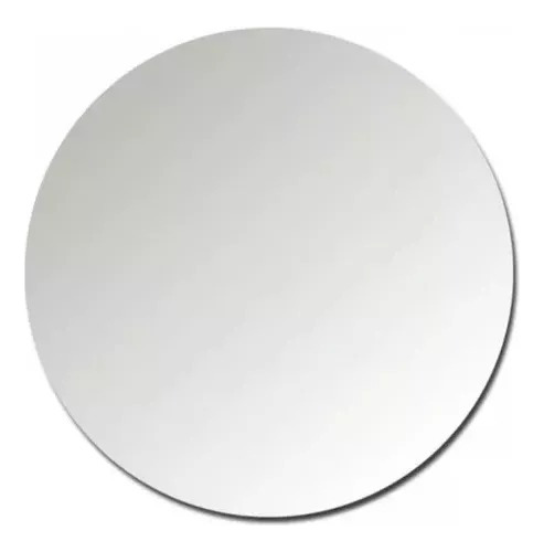 Espejo Circular 60cm Diametro 3mm Para Baños- Decoracion