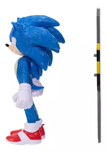 Sonic: O Filme  Boneco usado durante as gravações é detalhado e