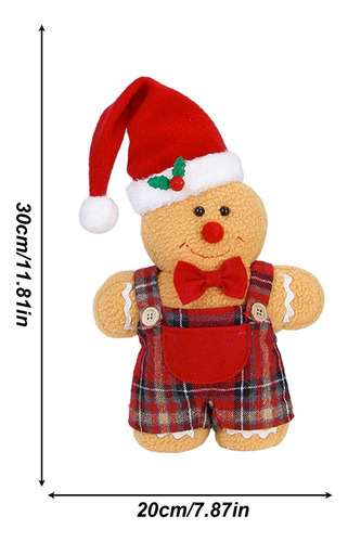 Juguetes De Peluche Con Decoración De Pan De Jengibre Juguet