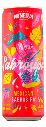 Pack De 24 Cerveza Minerva Sabrosipa 355 Ml