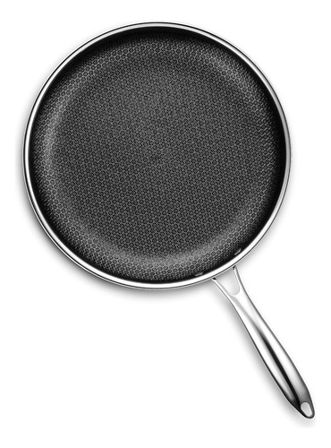 Sartén Antiadherente Híbrida Hexclad, 12 Pulgadas, Stay-cool