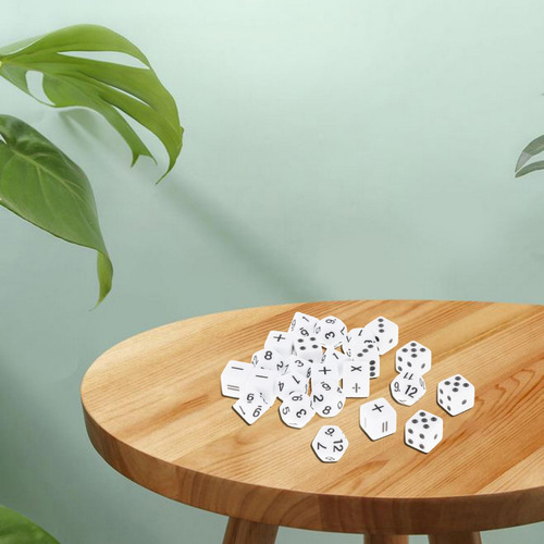 Juego De 24 Dados Didácticos, Añadir, Restar, Multiplicar,