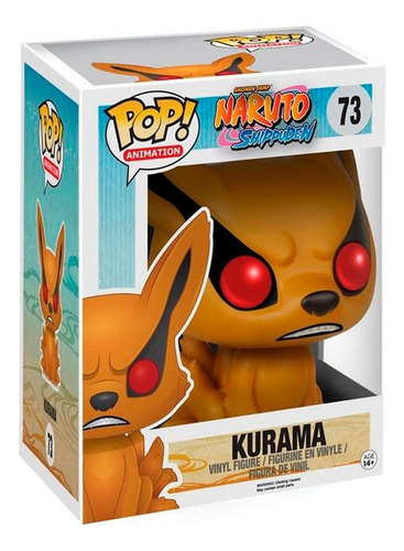 Funko Pop Animation Kurama 73 Naruto Shippuden 6´´ Zorro
