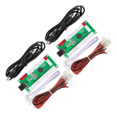 Eg Starts Arcade 2 Player Zero Delay Codificador Usb For Pc