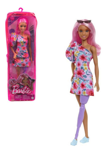 Muñeca Barbie Fashionista Estuche #189 Mattel - Art. Fbr37