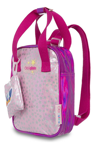 Mochila Cloe Estrella Para Niña Con Monedero Color Rosa