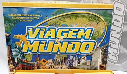 Jogo Viagem Pelo Mundo Grow, Jogo de Tabuleiro Grow Usado 93743391