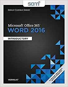 Bundle Shelly Cashman Series Microsoft Office 365  Y  Word 2