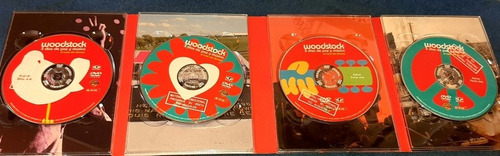 Woodstock Box Set Ed. Coleccion Promo 4 Dvd's Hendrix Baez 