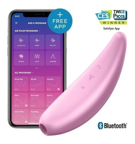 Vibrador Succionador Clítoris Satisfyer Curvy 3+ Control App