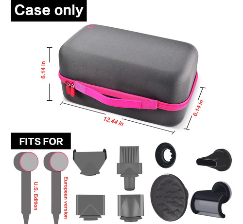 Ankhoh Case Stapter Compatible Con Dyson Supersonic Hair Sec