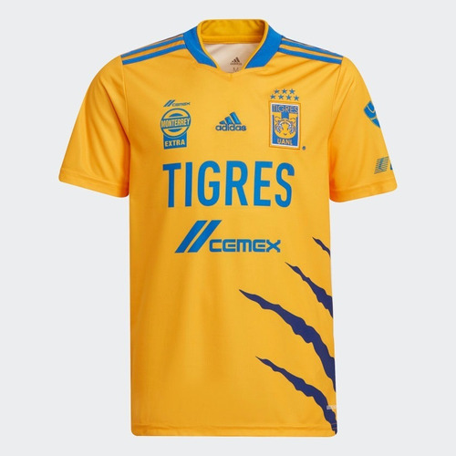 Jersey adidas De Los Tigres De Uanl De Local De  Niños