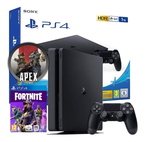 Ps4 Playstation 4 1tb Nueva+ 110 Freegames+fortnite+apex 