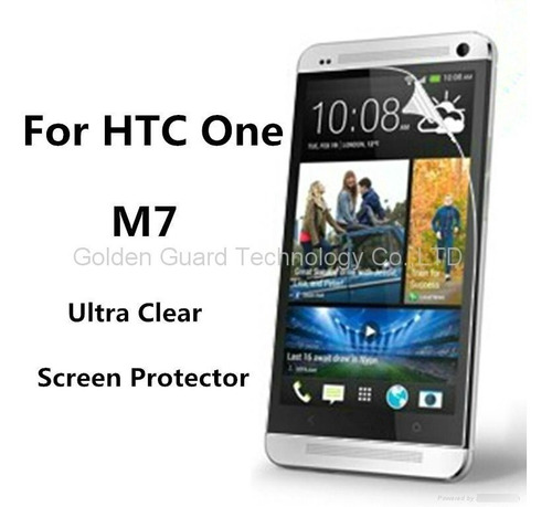 Lamina Pantalla Htc One M7 Plastica