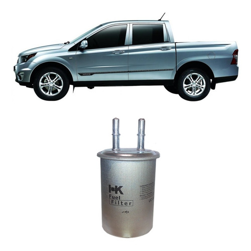 Imagen 1 de 7 de Filtro Petroleo Decantador Ssangyong Actyon/kyron/rexton