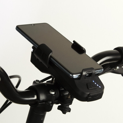 Imagen 3 de 4 de Luz Delantera De Bicicleta Explorer Eltin Agarre De Celular