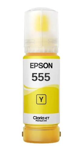 Botella De Tinta epson T555 Yellow Original