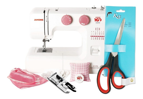 Janome 311 Pg Modelo Aniversario + Regalos Edición Limitada