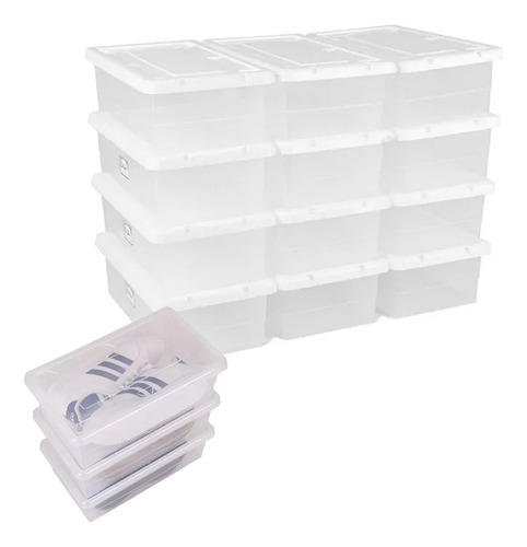 Organizador De Zapatos - Heladera X6 Exahome Blanco