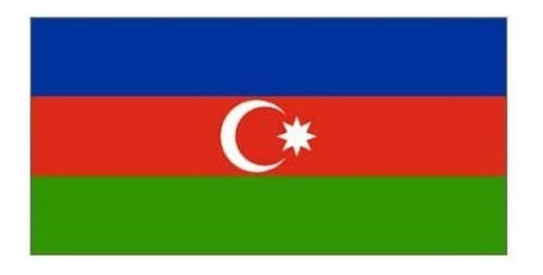 Bandera Rep. Democrática De Azerbaiyán (rda) 150cm X 90cm