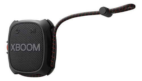 Parlante LG Xboom XG2TBK portátil 5 W bluetooth a prueba de agua negro