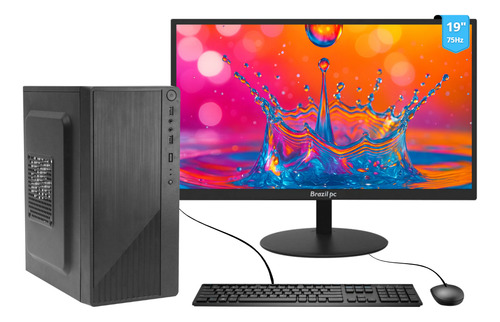 Computador Completo Intel I5 3ª G 16gb Ssd 480 Monitor 19