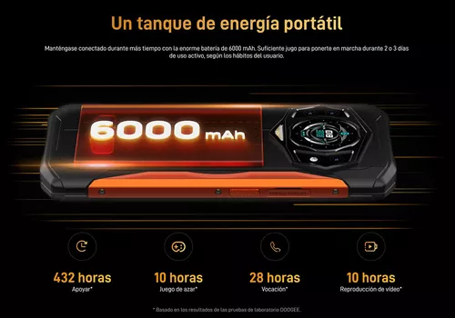 Doogee S98: dos pantallas y cámara de visión nocturna