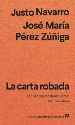 La Carta Robada - Navarro Justo (libro) - Nuevo