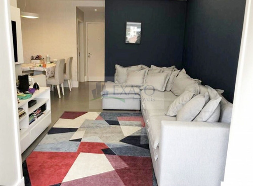 Imagem 3 de 15 de Apartamento Com 86m² De Área Útil, 3 Dormitórios, 2 Vagas, Próximo Ao Metrô. - Em33194