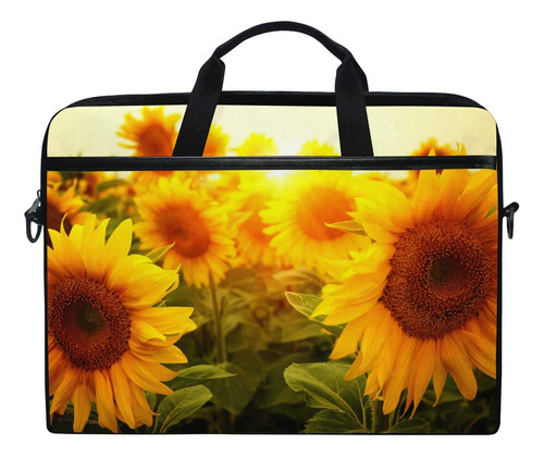 Laptop Handle Bag Colorful Floral Flower S B07mjqk9l6_190424