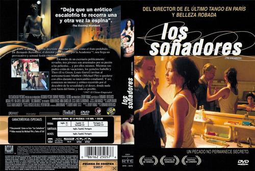 Los Soñadores - Bernardo Bertolucci - Dvd