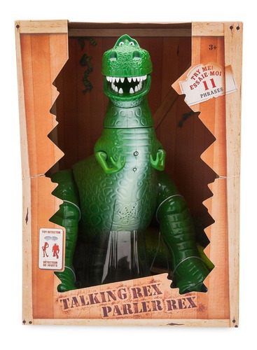 Figura De Rex Parlante Toy Story Disney Pixar 