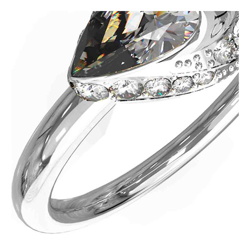 Anillo Lollipop Guess Mujer Plateado