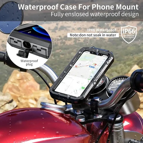Funda Protectora Impermeable Celular Bajaj Boxer Ct 100 202