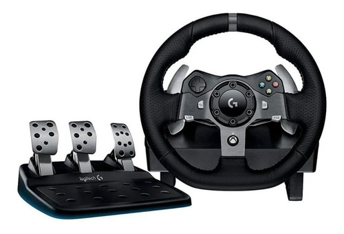 Imagen 6 de 7 de Kit Volante + Pedales G920 Logitech Gamer Xbox One / Pc