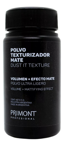 Polvo Texturizador Mate Dust It Volumen Ligero Primont 