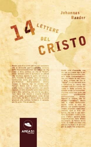 Libro: 14 Lettere Del Cristo (italian Edition)