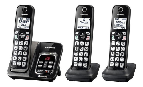 Imagen 2 de 2 de Teléfono inalámbrico Panasonic KX-TGD563 negro
