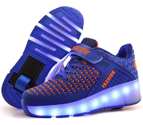 Zapatos De Cartón Usb Led Ylllu Kids Con Z B07syz9hrn_070424