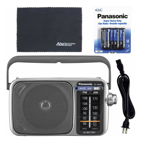 Panasonic Rf-d / Rf- Radio Portátil Fm/am Con Sintonizador.