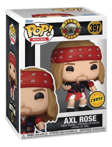 Funko Pop! Rocks Guns N' Roses Axl 397 Ch