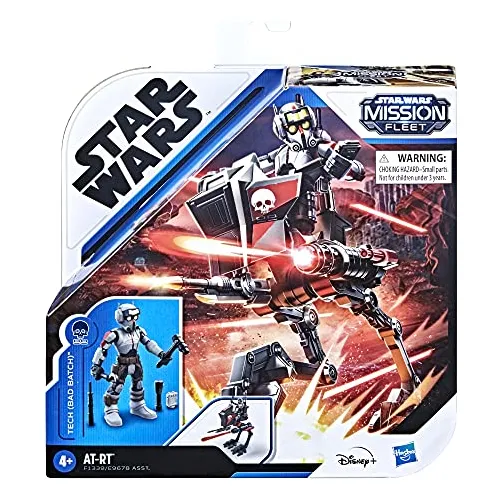 Hasbro Star Wars Mission Fleet Bad Batch At-rt Figura Y Vehí