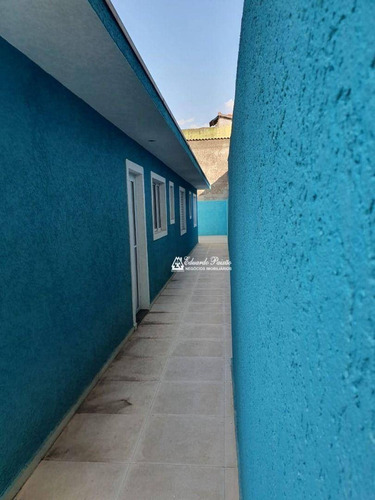 Imagem 2 de 8 de Casa Nova 2 Dormitórios - Bela Vista - Ca0284