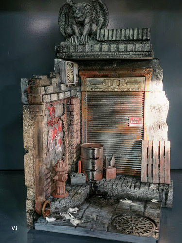 Batman Mcfarlane Joker Dioramas Maqueta Escala Neca O Mcfar
