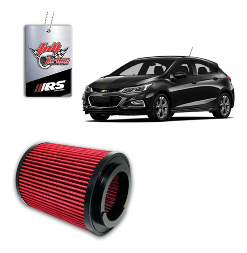 Filtro De Ar Esportivo Inbox Cruze Turbo 1.4 Rs Air Filter 