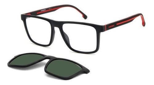 Lentes Clip On Carrera Ca8061/cs Blx Negro Rojo Polarizado